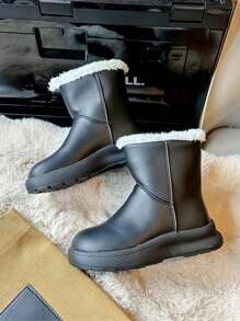 Bottes Chaudes Et Confortables Avec Épaississement À La Mi-mollet Et Nouveau Style 2023