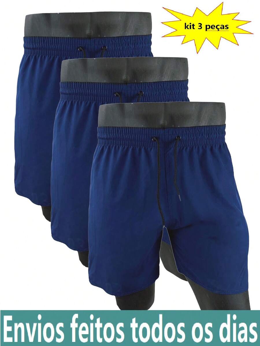 Men Shorts - Màu xanh lam - Xem 1