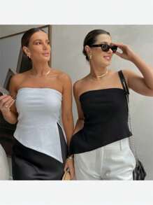 Ribana Blouse Women's Mada Dress Up 2023new - màu đen - Xem 1