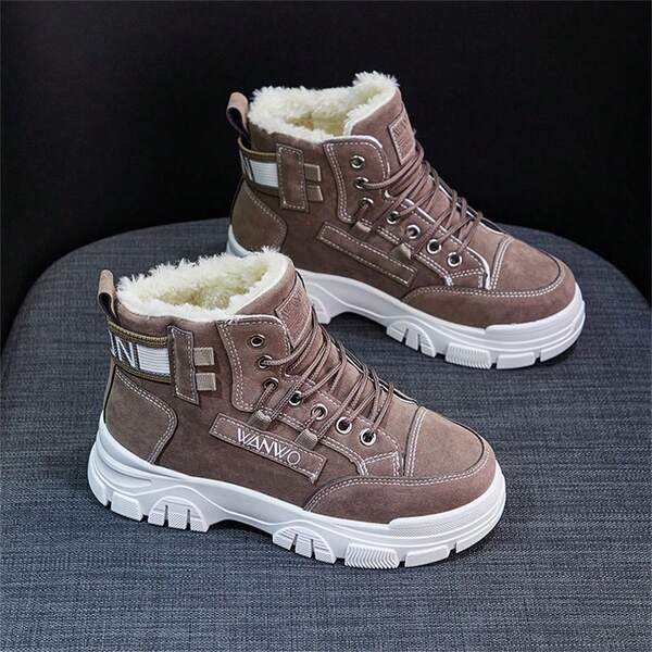 Stivali Da Neve Invernali Per Donna, Spessi E Caldi Con Stivali Da Sport Confortevoli Per Attività All'aperto, Stivaletti Comodi E Abbinabili A Tutto