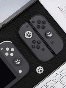 GeekShare GeekShare 4pcs Cat Claw Design Button Cover Compatible With Switch/Oled/Lite