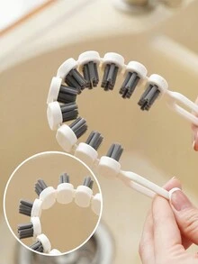 可彎曲的水龍頭、浴室、角落清潔刷