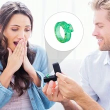 樹脂戒指模具,7種尺寸矽膠樹脂模具,水晶鑽石戒指模具,珠寶製作環氧模具,婚禮生日禮物手工藝品diy珠寶,耳環,吊墜等製作用的樹脂鑄模 - 白色 - 查看 6