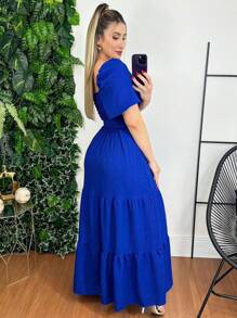 Women Dresses - Blue - View 2