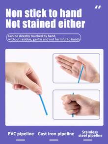 1支浴缸下水道清潔棒,除臭、清洗下水道和污漬