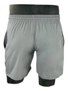 Men Shorts - Màu Xám nhạt - Xem 4