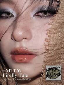 MT126 萤火虫传奇纯色眼影，持久珠光妆效，高光泽，高显色度，质地柔滑，易于涂抹 - MT126螢火謠 - 查看 4