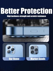 4 pièces Protecteur d'objectif de caméra pour Apple 14/14 Plus/14 Pro/14 Pro Max, 13/13 Pro/13 Pro Max, 12/12 Pro/12 Pro Max, 11/11 Pro/11 Pro Max/15/15 Pro Max/15 Pro