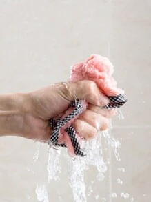 10pcs Hangable Coral Fleece Dish Cloth, Kitchen Household Absorbent Dish Towel, Scouring Rag, Hand Wipe Towel, Cleaning Cloth For Small Business Owners/Retailers,Kitchen,Bathroom,Home,Household Suppliers
