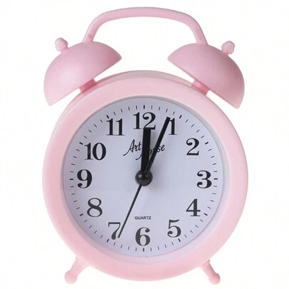 Relógio de Mesa Despertador Alarme Modelo Analógico Retrô