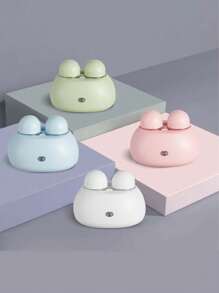 1pc Cute Macaron Colored Frog Shaped Contact Lens Case - Pink - View 7