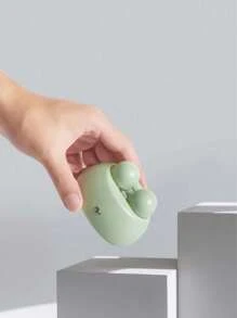 1pc Cute Macaron Colored Frog Shaped Contact Lens Case - Pink - View 4