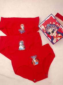 PANTALETA ROJO 3 PZ 14-16 AÑOS - Rojo - Ver 1