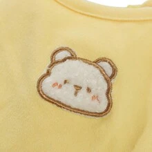 1件藍色新生貓娃娃秋季貓衣服,可预防掉毛和保暖貓身體且四腳可套,適用於小貓 - 黃色 - 查看 7