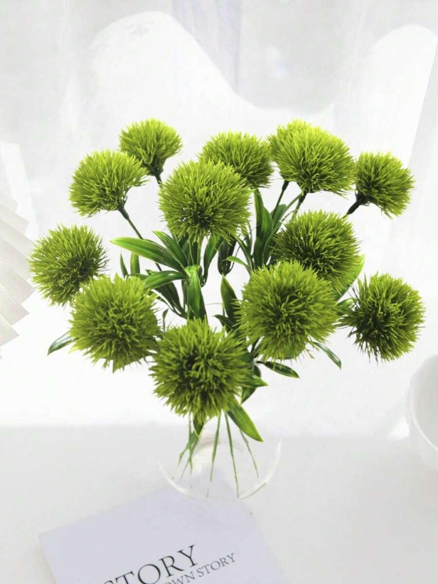 WHICHLIFE 1/5/10入組蒲公英和風信子模擬花，婚禮/家居裝飾人工花卉