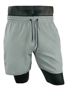 Men Shorts - Màu Xám nhạt - Xem 2