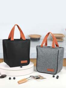 午餐袋加厚牛津布鋁箔保鮮保溫袋野餐冰包上班族帶飯午餐包手提便當包 一個裝