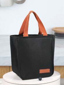 午餐袋加厚牛津布鋁箔保鮮保溫袋野餐冰包上班族帶飯午餐包手提便當包 一個裝