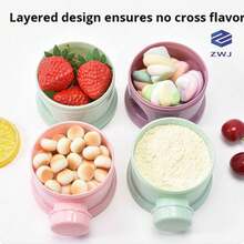 Formula And Baby Food Dispenser - Pink - View 7