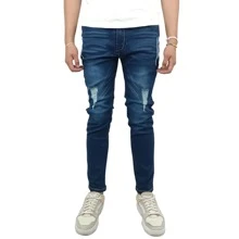 Jeans Skinny Stretch SKY LINE - Azul - Ver 5