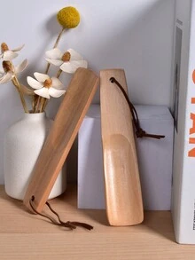 1入木製鞋撐,鞋子助手,男女鞋撐