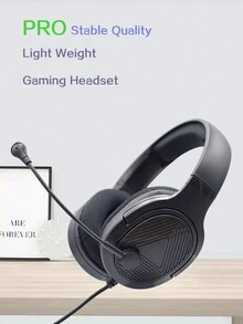 HIYIP 1入組黑色耳罩式耳機