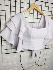 Women Tops - trắng - Xem 2