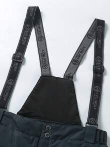 男士冬季新款雪褲,可拆卸吊帶,防風防水保暖透氣,寬鬆款式,保暖套裝