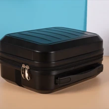 14-Inch Mini Portable Cosmetic Bag For Women, With Handle, Can Be Used As A Toiletries Organizer Or Carry-On Luggage Travel Storage Case Suitcase Travel Accessories Travel Essentials School Supplies Cosmetic Case Make Up Bag Travel Organizer Hand Luggage For College For Travel Holiday Vacation Honeymoon Cruise Back To School For Men And Women Students