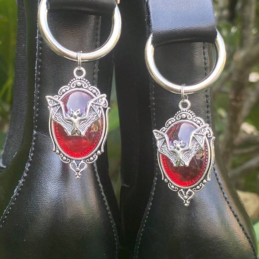 2入組眼睛鞋墊蛾子鞋墊-愛靴墊,垃圾龐克鞋墊,鞋類配件