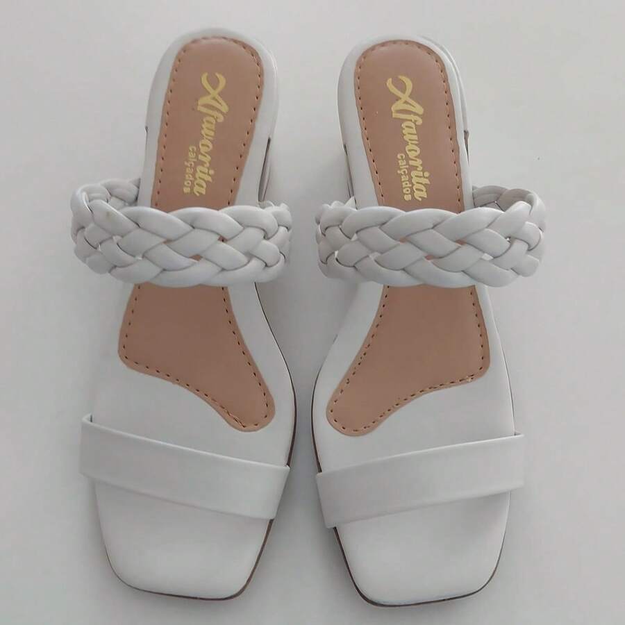 Women Heeled Sandals - 白色 - 查看 1