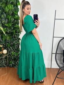 Women Dresses - Verde - Ver 2