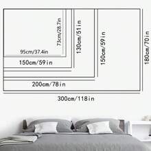 1 Miếng Đào Da Nhung Vải nền Với Mẫu tranh sơn dầu , Trang trí phòng Nghệ thuật - Đen và trắng - Xem 3