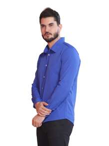 Men Shirts - Xanh đậm - Xem 4
