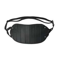 Adjustable Portable Foot Hammock, Suitable For Airplane Travel, Long-Distance Flight, Bus, Train, Office Travel, Leg Rest And Foot Sling Accessory - Black - View 3