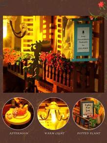 1入組diy 3d裝飾,創意赛博朋克風格手工拼裝模型 - 彩色 - 查看 8