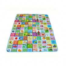 Tapete Alfombra  Modelo 02 Doble Vista 2 X 1.80 Mts - Azul - Ver 1