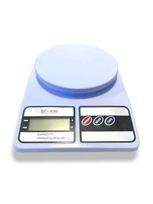 Báscula Digital Para Cocina Gramera Electrónica Pesa De 1 Gramos a 10 kg - Gris Claro - Ver 3