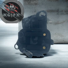 XGJPX Campismo Mochila Botiquín Táctico Militar Paramédico Bolsa **GJP-902**  Camuflaje - Neblina azul - Ver 2