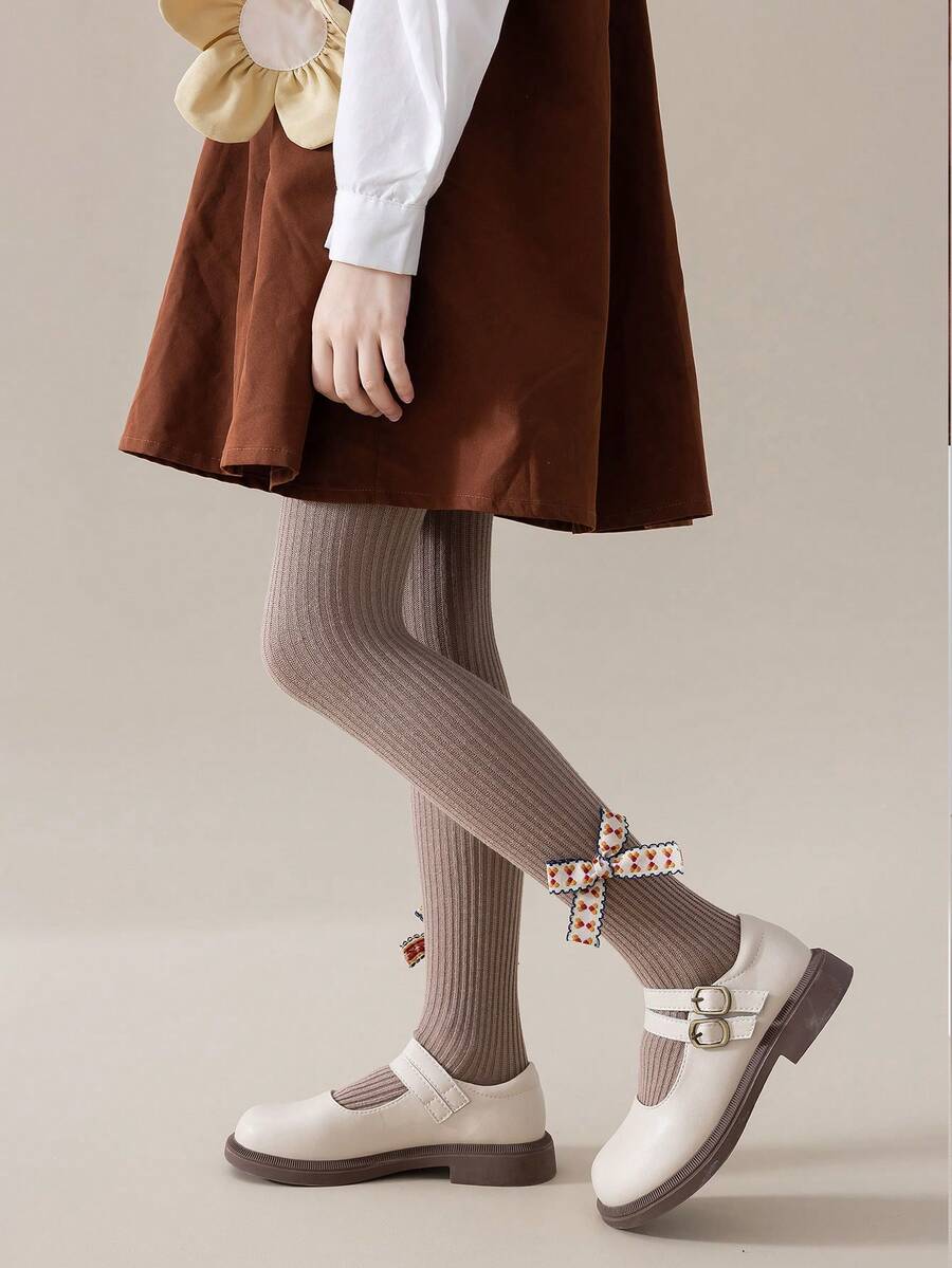Collants Tachés De Sang Halloween Pour Enfants - Blanc Et Rouge, Taille 7-12 Ans, Costume Zombie Ou Vampire