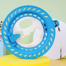 300 公尺(984 英尺)長風箏線,帶捲軸和風箏連接器、風箏手柄、戶外運動工具、大型風箏配件 - 隨機顏色 - 查看 4