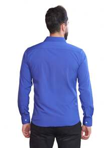 Men Shirts - Xanh đậm - Xem 2