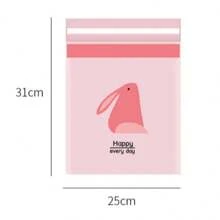 1包（15入）自粘塑膠收納袋,汽車用垃圾袋,桌面清潔袋,廚房防水垃圾袋,辦公室收納袋,可攜式塑膠袋,適用於汽車,辦公室,廚房和戶外 - 紫色 - 查看 2