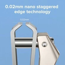 Nail Clippers Stainless Steel Manicure Fingernail Nail Cutter Thick Hard Toenail Scissor Tools Nail Trimmer For Pedicure For Home Salon