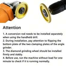 1 Pieza Rueda De Rectificado Vacío Con Diamante Para Columna Romana, Rueda De Perfil De Diamante De 3 Pulgadas Con Altura De Trabajo De 5 Mm A 40 Mm, Para Azulejos De Cerámica, Azulejos Del Diamante, Cuarzo, Mármol, Granito, Piedra Artificial, Cerámica, Con Orificio De 20 Mm - Dorado - Ver 4