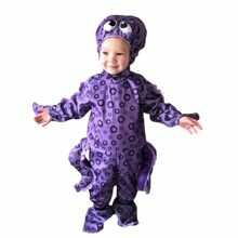 Disfraz Completo Pulpo Bebe - Negro - Ver 2