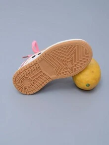 Fashionable & Versatile Casual Flat Shoes - Pink - View 2