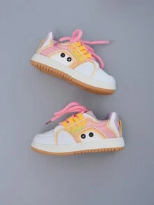 Fashionable & Versatile Casual Flat Shoes - Pink - View 6