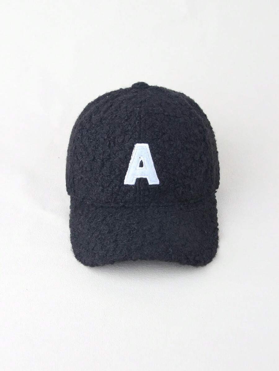 1頂女性時尚字母a棒球帽,可調節的戶外休閒運動帽