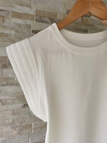 Women Tops - 白色 - 查看 4